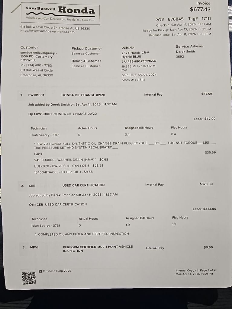 2024 Honda CR-V Hybrid Sport-L