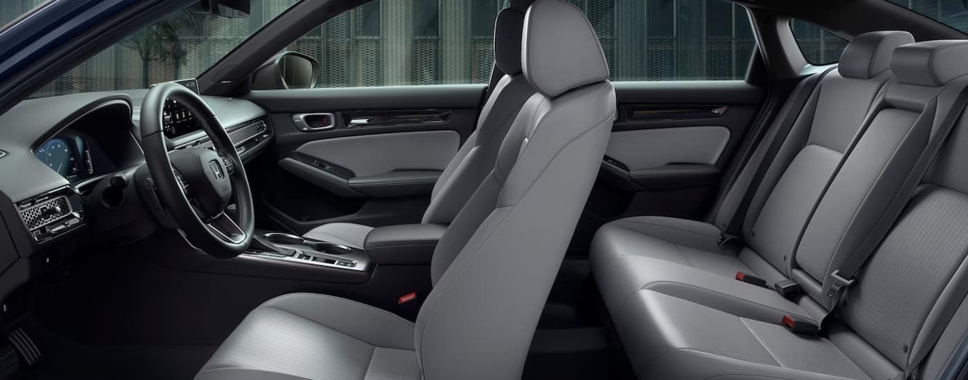 Gray interior in a 2026 Honda Civic.